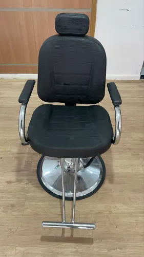 Cadeira de Barbearia/Salão hidráulica e reclinável
