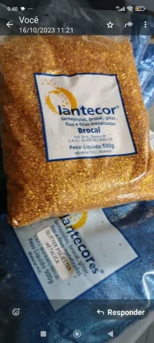 Glitter e BROCAL Lantecor para liquidação de todo o estoque pronta entrega 