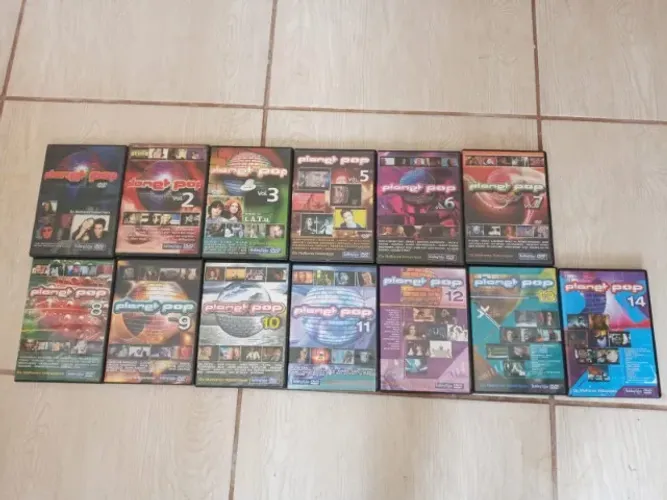 dvds planet pop building records falta o vol 4