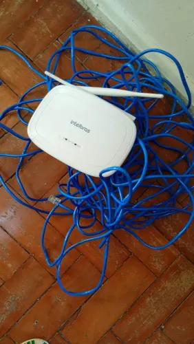 Roteador + 5m de cabo 