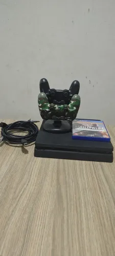 PS4 slim vendo ou troco em iphone 