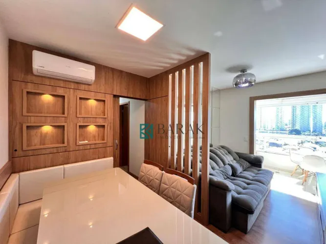 Apartamento Mobiliado com 3 dormitórios e 2 VG, 77m² - venda por R$ 789.000 ou aluguel por