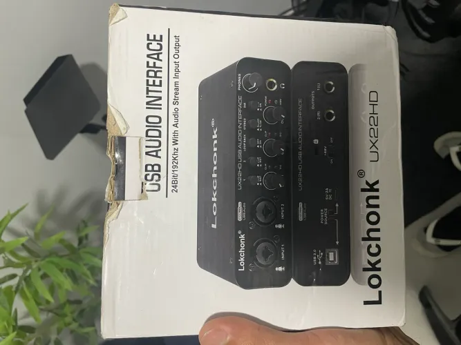 Placa/ Interface de áudio