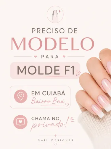 Modelos para Unha Molde F1