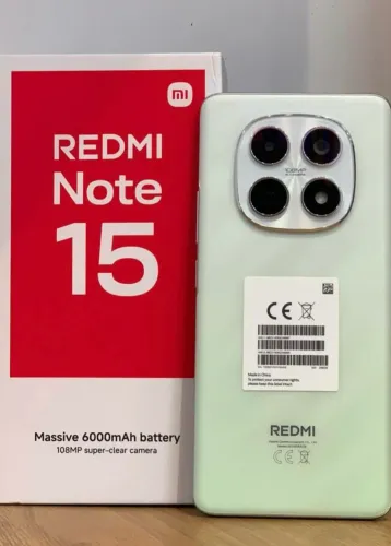 Redmi Note 15 verde Lançamento - Top - 256/8 + Entrega Grátis