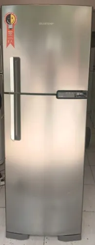 Geladeira Inox Frost Free 375Lt Brastemp Clean