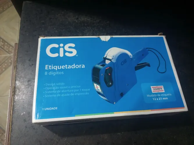 Etiquetadora de preço de produtos 