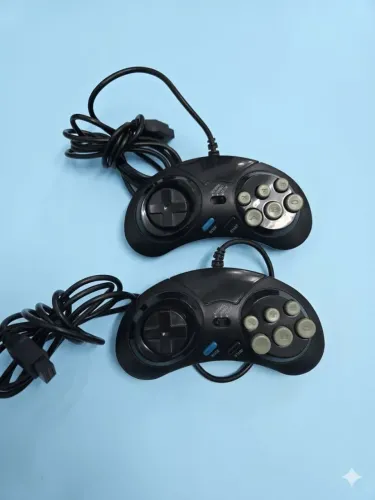 Controles Turbo Mega Drive paralelo