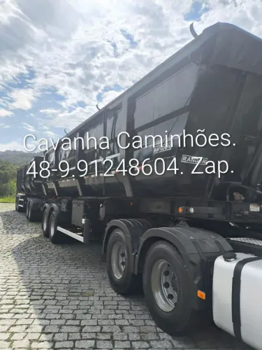 Rodocaçamba Randon 2022 Dolly Rebaixado 35 Mts Cúbicos Sem Pneus Lona Fácil Revisada Top.