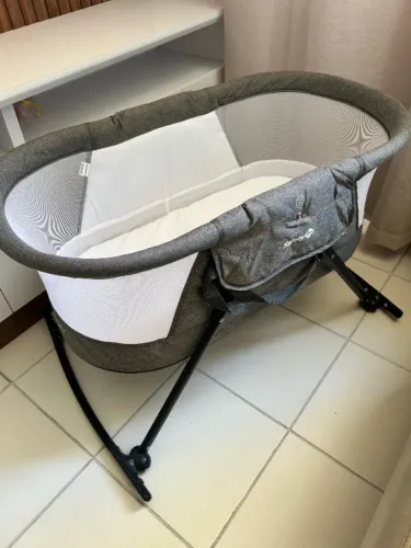 Moisés Portátil Safety 1st Dreamy (Grey) - Seminovo (Apenas 4 meses de uso!)