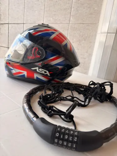 CAPACETE ASX + ACESSÓRIOS