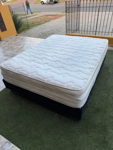 Cama box Casal MAXFLEX USADA - Entregamos! 
