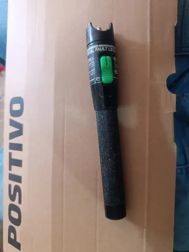 Caneta lazer, localizador visual de falhas fibra óptica.