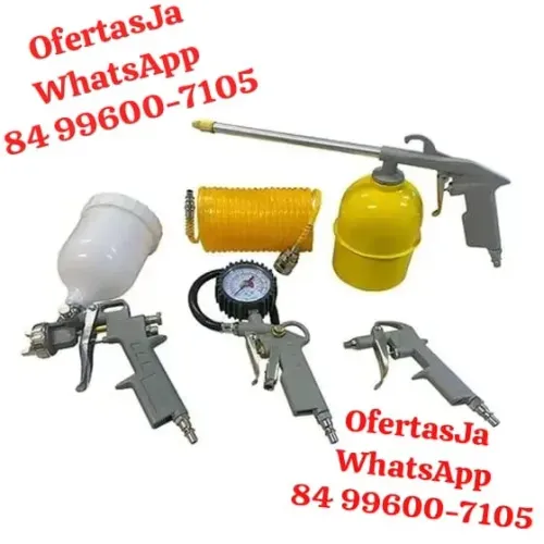 Kit de Pintura Para Compressor de Ar 5 Peças