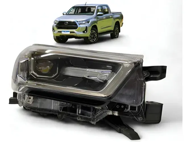 Farol Toyota Hilux Srx Full Led Direito 2021 2022 2023 Origi Direito/passageiro