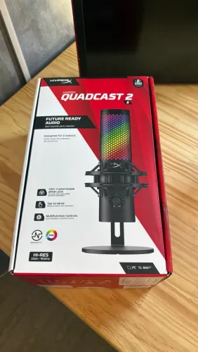 MICROFONE HyperX QuadCast 2