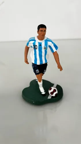 Miniatura Riquelme Camisa 20 Argentina - Item p/ Colecionador