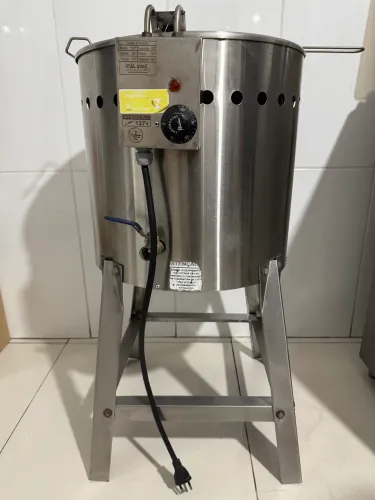 Fritadeira industrial elétrica Ital Inox TFAO 15 15L alumínio
