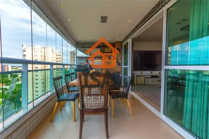 Apto 186m², 4 suítes, 6 banheiros. Rua Rev. Bolívar, Cond. Nature, amplo e moderno!