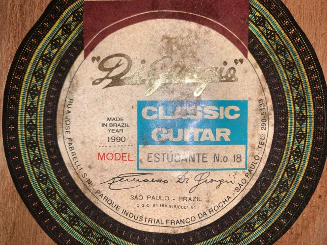 Violão Di Giorgio Estudante 18