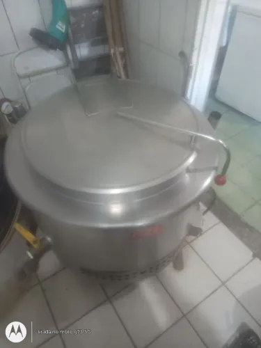 Caldeirão industrial 200 litros ha gás