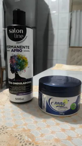 Loção onduladora Salon line e neutralizante