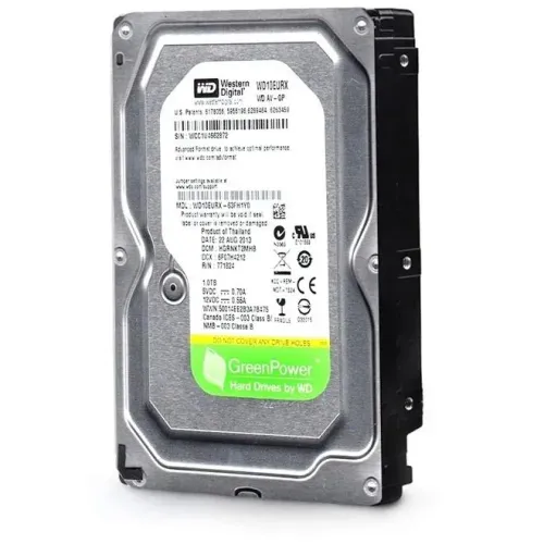 HDD SATA 1TB 7200RPM, CACHE 64MB. (WDC WD10EURX-63FH1Y0)