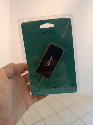 Hub USB Vinil 2.0 4 portas 