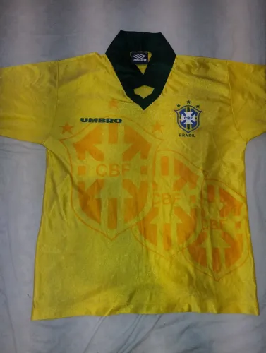 Camisa oficial seleção brasileira 1993 umbro M