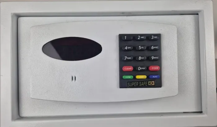 Cofre Eletrônico 6 Dígitos Super Safe