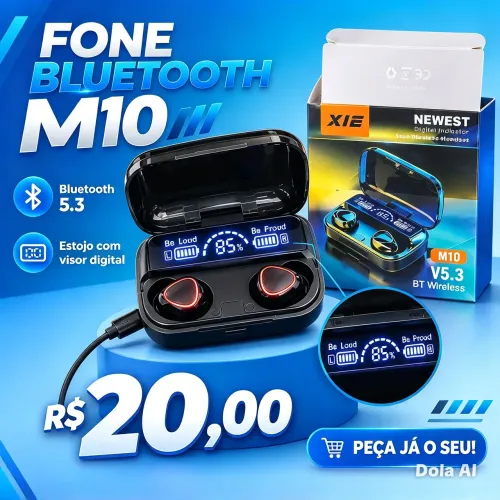 PROMOÇÃO FONE DE OUVIDO BLUETOOTH