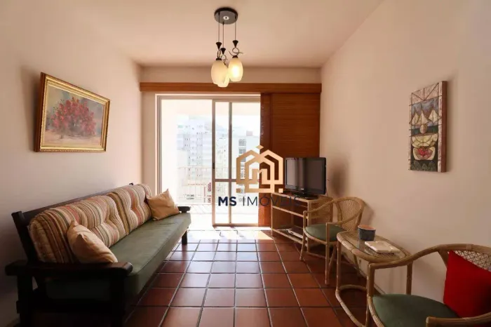APARTAMENTO 106m² 3 Quartos para ALUGAR - Centro - Guarujá/SP