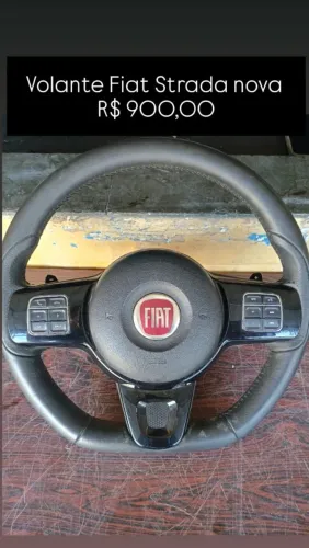 Volante Fiat Strada nova e mobi com Air bag 