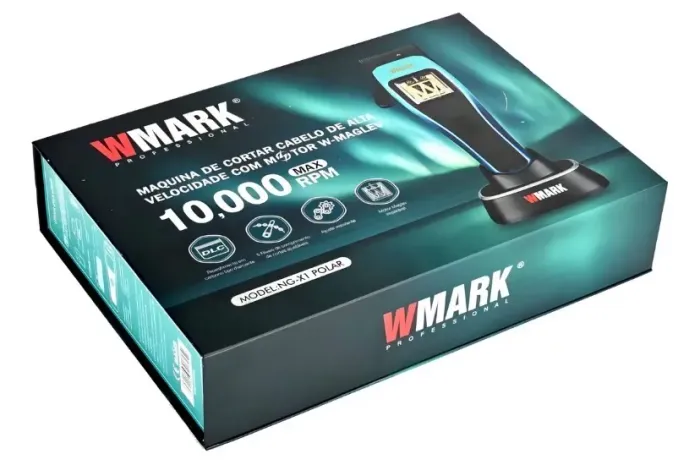 Máquina de corte profissional wmark ng-x1 1000 rpm cor azul celeste