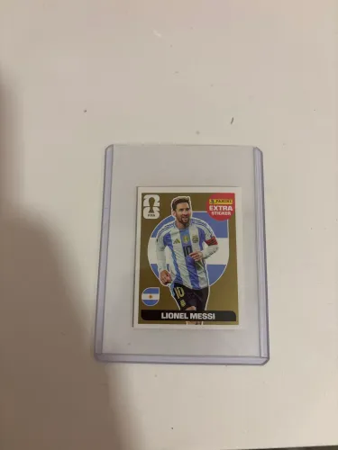 Figurinha legend gold Lionel Messi