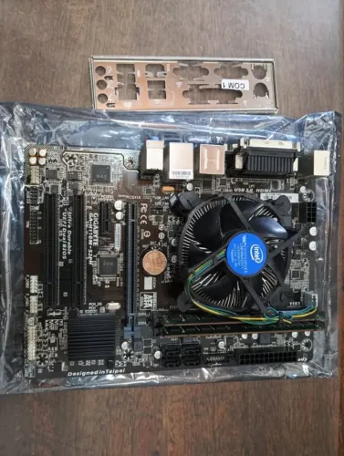 Torro kit placa gigabyte modelo GA-H110M-S2PH 8 gigas ram ddr4 processador i5 - 6600 test