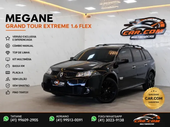 Renault Megane G. Tour Extreme Hi-flex 1.6 Mec. 2010