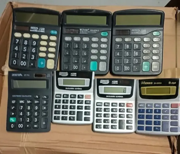 Calculadora de mesa/escritório - 7,00 cada