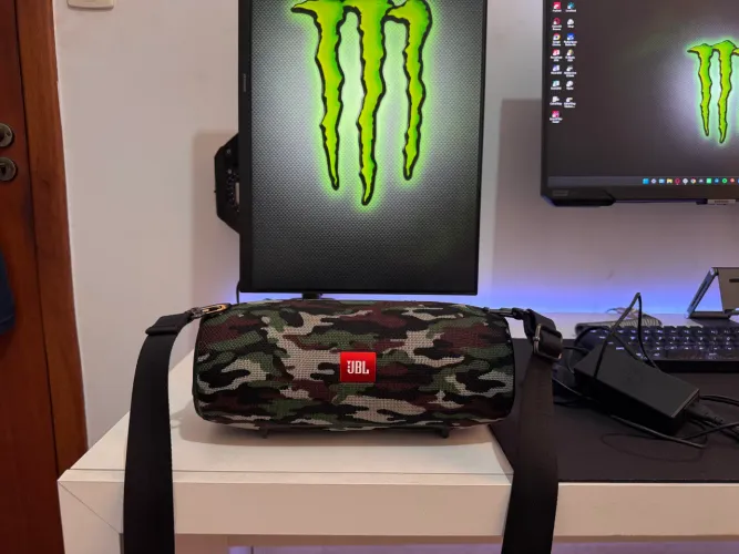 JBL Xtreme Original Camuflada + Carregador Original