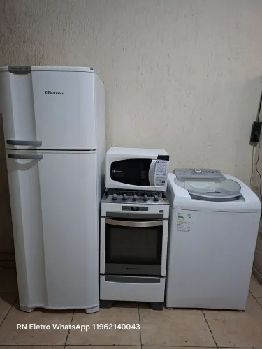 Geladeira Frost Free + Fogão + Máquina de lavar + Micro-ondas - Guarulhos SP