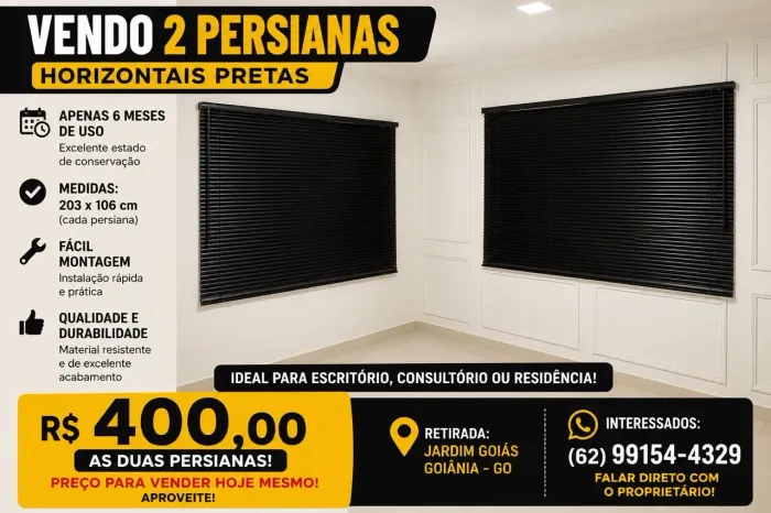 Conjunto de Persiana