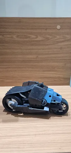 Moto Batman, Máscara batman e carro Homem Aranha
