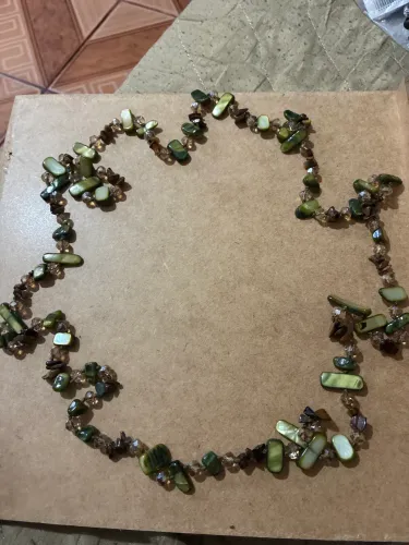 Colar De Pedras De Cristal Shell, Um Acessório D Longo *ljj