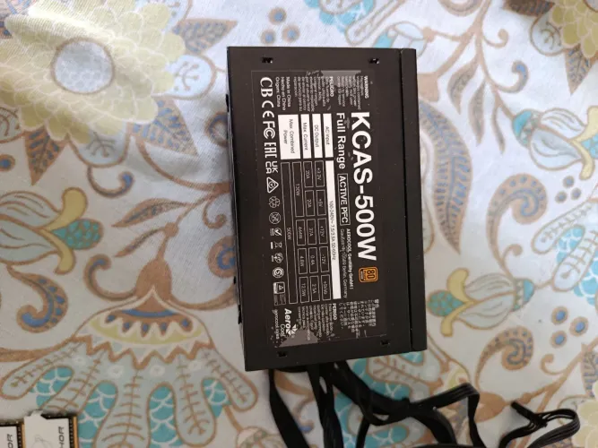 Fonte bivolt KCAS 500W pfvr ativo 