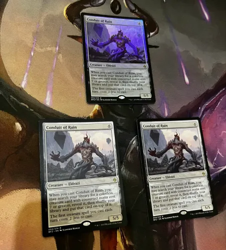 MTG Conduit of Ruins - BFZ NM x1 F / x2 N