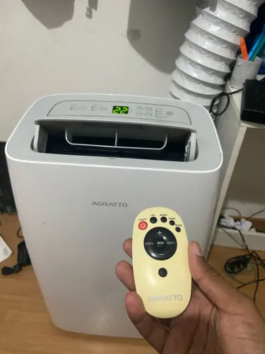 Ar-condicionado portátil agratto 11btus/h