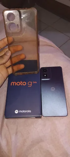 Moto G04s 128GB - Com Caixa e Capinha - Semi Novo<br>