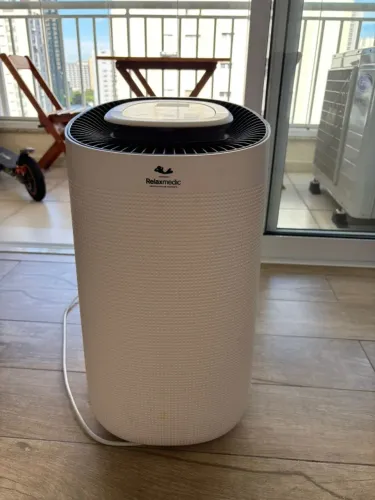 Desumidificador De Ar Elétrico Compressor Wi-fi - Relaxmedic Cor Branco