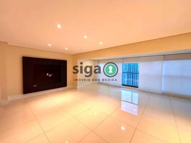 APARTAMENTO PARA VENDA E LOCAÇÃO NO BROOKLIN COM 3 SUÍTES E 4 VAGAS, VISTA INFINITA!