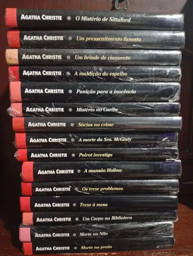 Kit 15 livros agatha Christie altaya record